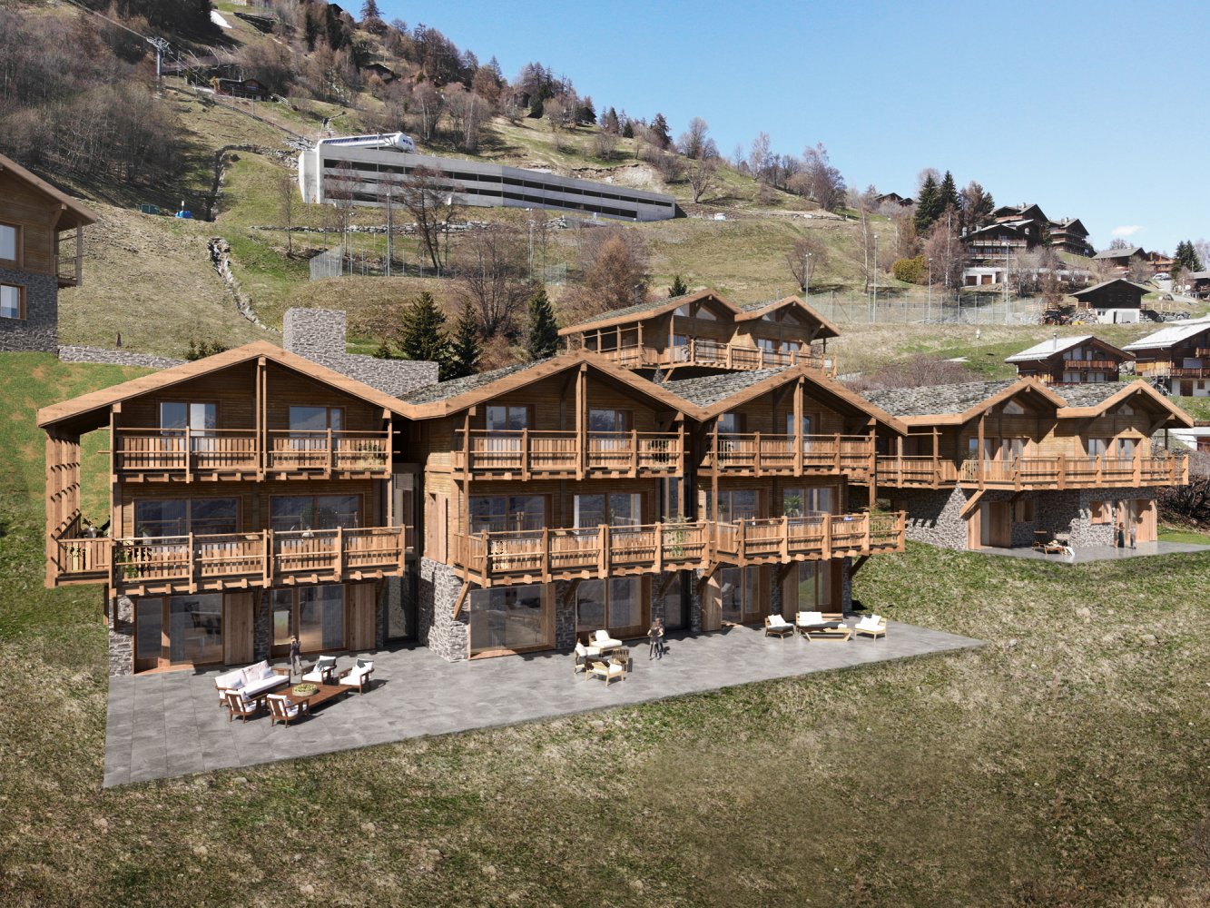 3 bedrooms Condo in Heremence, Switzerland No. 396