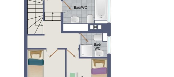 5غرفة تاون هاوس في Darmstadt-Dieburg, Germany رقم 176107 3