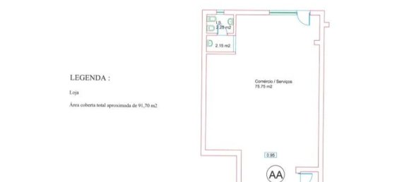 عقار تجاري في Ferragudo, Portugal 92متر مربع رقم 138187 15