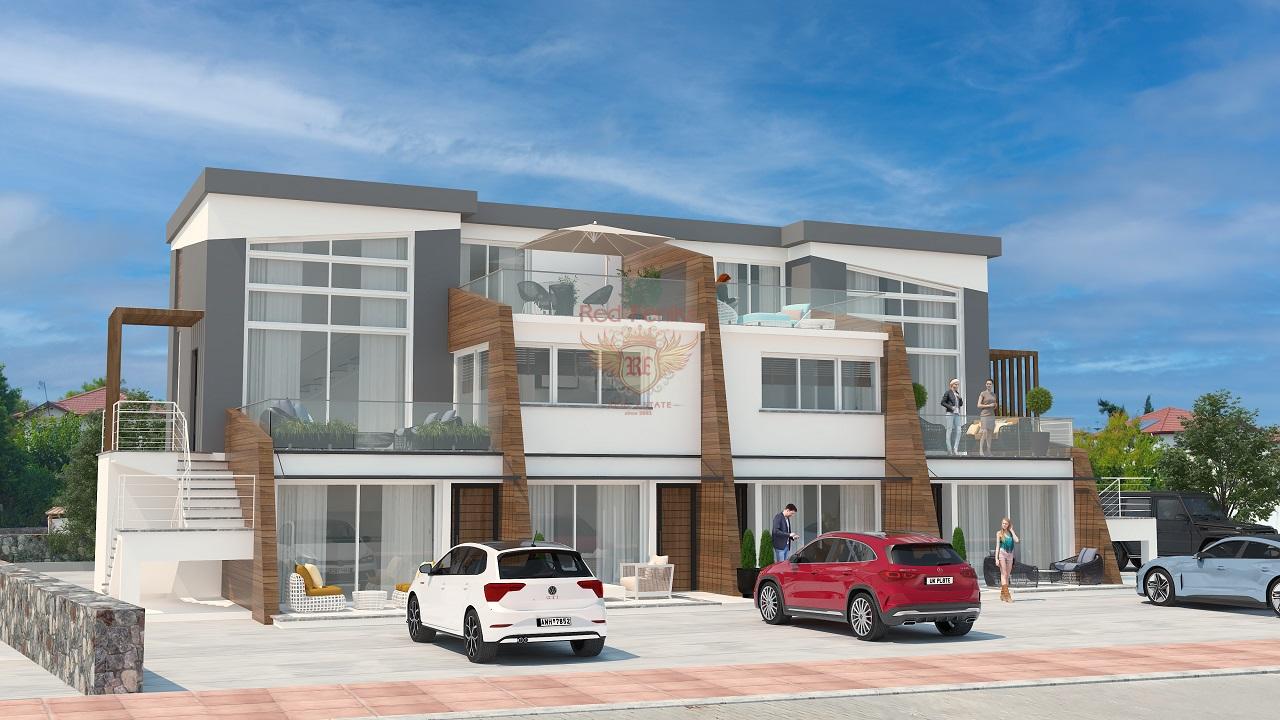 Apartamento de 2 divisões em Girne, Northern Cyprus N.º 6827