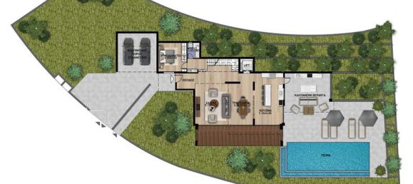 Villa T5 em Tsada, Cyprus N.º 16070 3