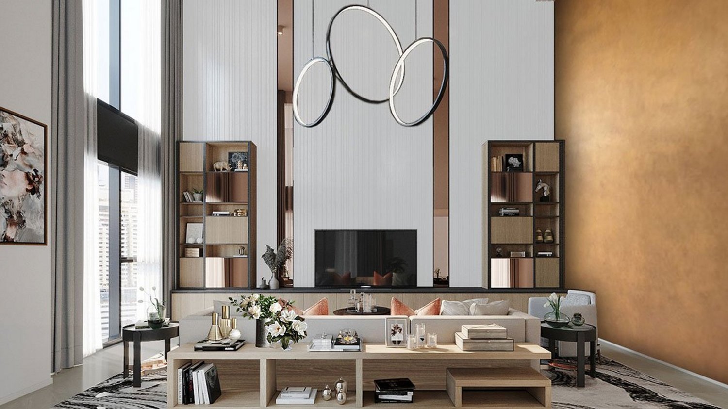 Кондоминиум  с 2 спальнями в The Lofts Silom, Пляж Рейли, Таиланд № 27778