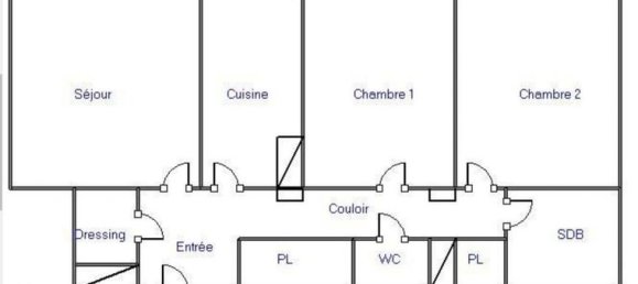 Apartamento de 2 dormitorios en Paris, France No. 314230 2