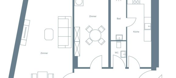 1 Schlafzimmer Wohnung in Charlottenburg, Germany, Nr. 111322 10