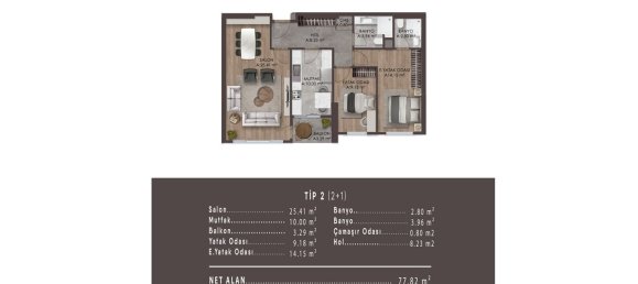 3 rooms Apartment in Bagcilar, Turkey No. 27456 21