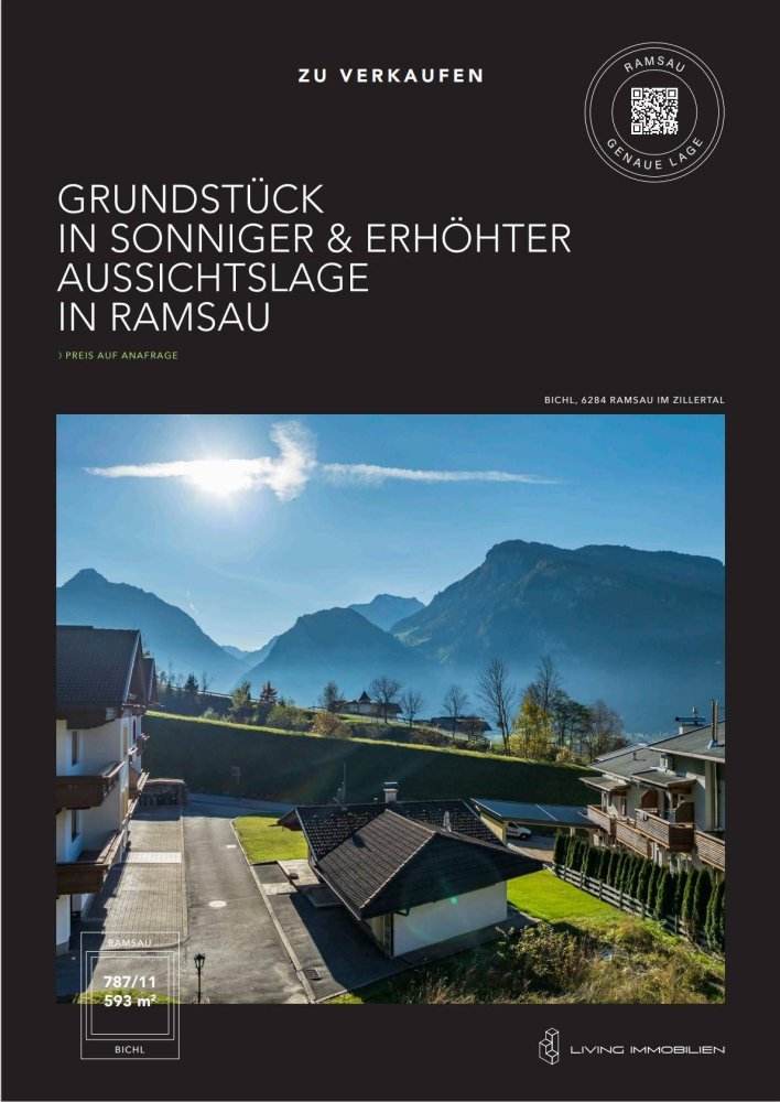 Земельный участок 593м² в Рамзау им Циллерталь, Австрия № 37118
