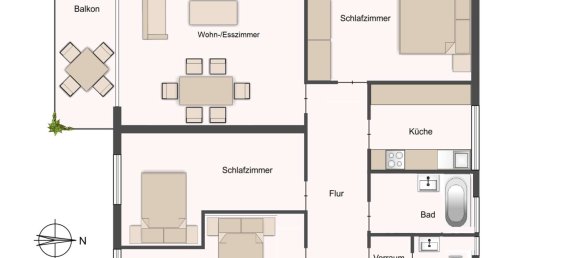 3 Schlafzimmer Wohnung in Rems-Murr-Kreis, Germany, Nr. 306289 11