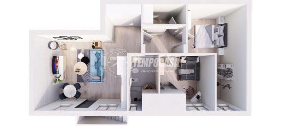 3-salle Appartement à Milan, Italy No. 246610 7