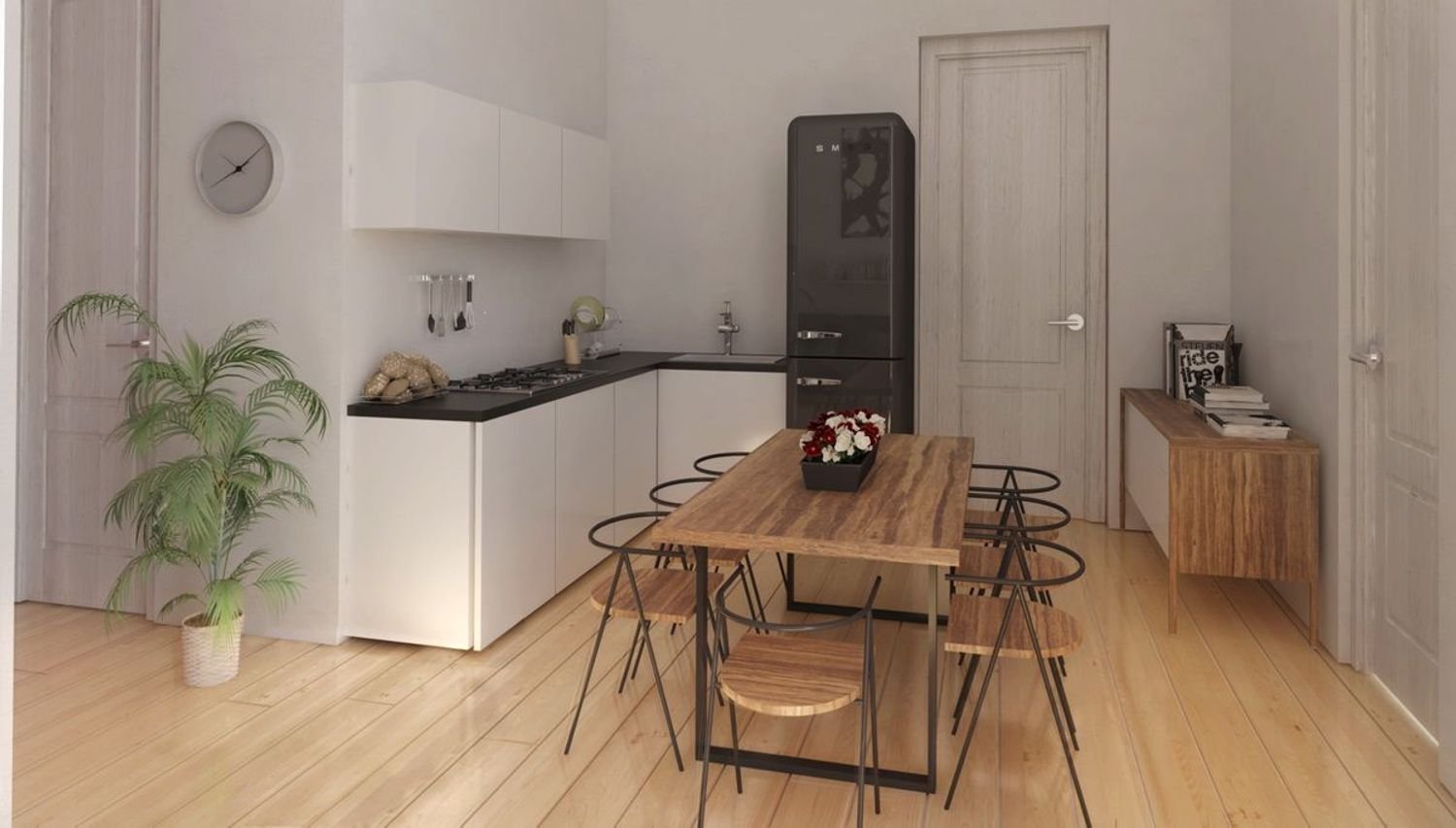 Квартира с 3 спальнями в Флоренция, Италия № 383604