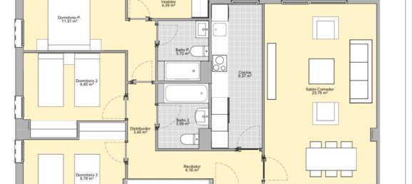 3 bedrooms Apartment in La Pobla de Vallbona, Spain No. 178726 29