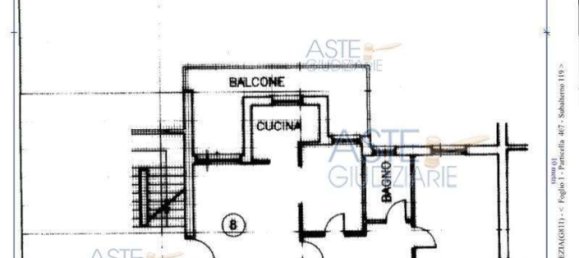 Apartamento de 2 divisões em Pomezia, Italy N.º 16320 43