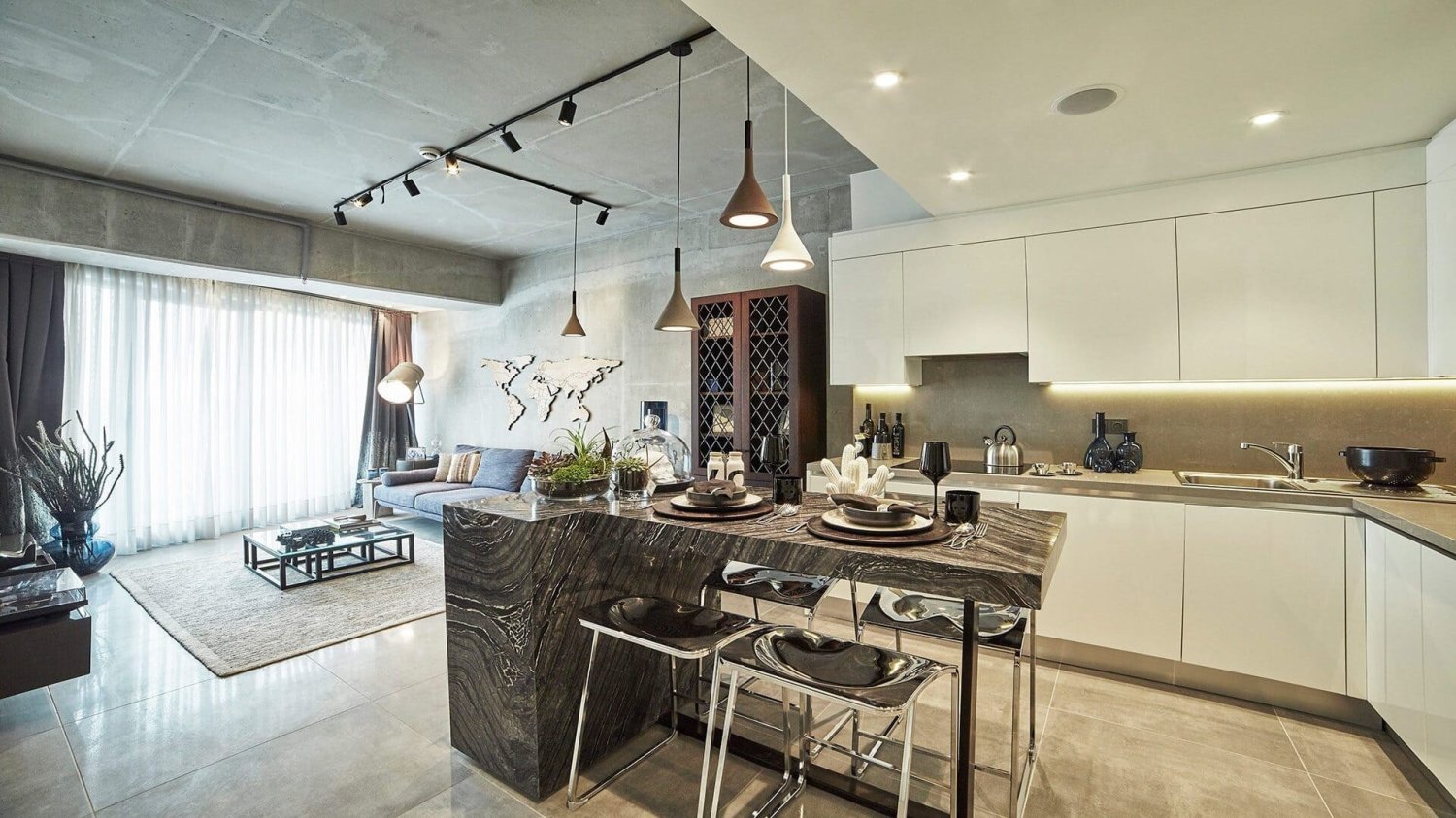 Квартира 2+1 в Queen Bomonti, Стамбул, Турция № 36147