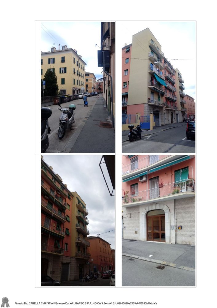 Apartamento de 2 divisões em Genoa, Italy N.º 16532