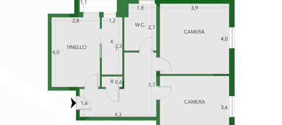 4 rooms Apartment in Bologna, Italy No. 17933 4