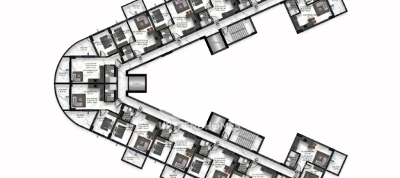 Apartment 1+1 in Gazipasa, Turkey No. 22701 19