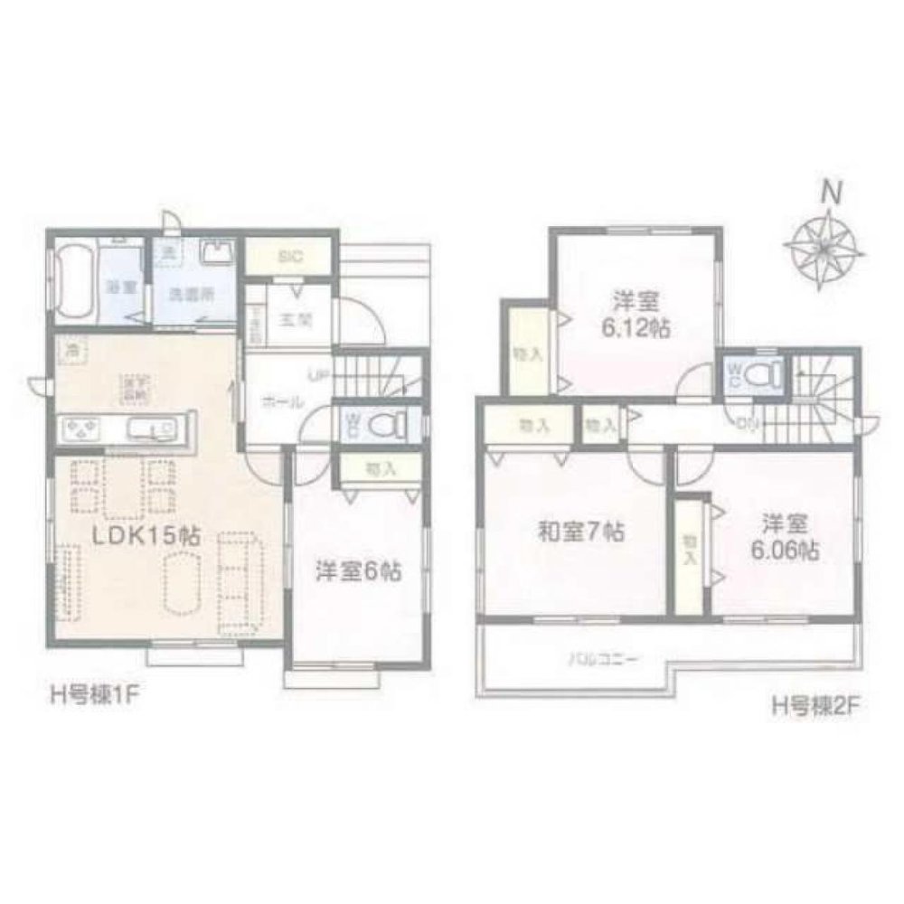 4 غرف نوم منزل في Saitama, Japan رقم 5942