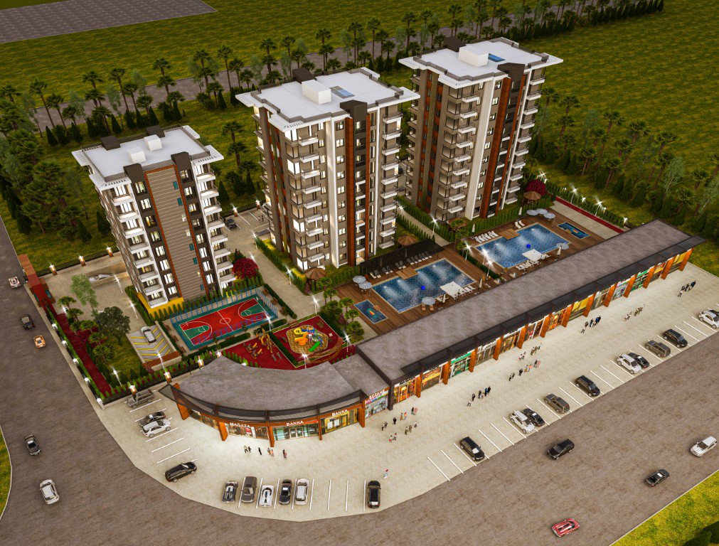 Apartment 1+1 in Antalya, Turkey No. 4432