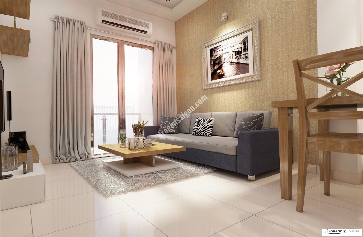 Wohnung in District 1, Vietnam 48m², Nr. 10637