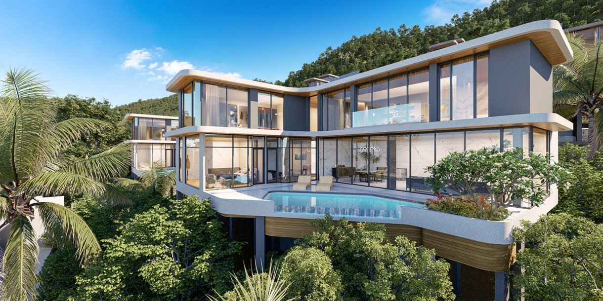 Вилла с 3 спальнями в Пляж Найтон, Таиланд № 95746