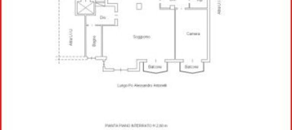 3 rooms Apartment in Turin, Italy No. 272855 18