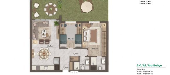 3-Zimmer Wohnung in Umraniye, Turkey, Nr. 17886 10