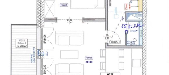 Квартира с 2 спальнями в Шарлоттенбург, Германия № 234036 23