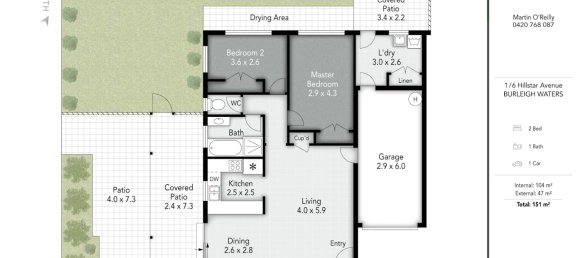 Dúplex de 2 dormitorios en Burleigh Waters, Australia No. 3 16