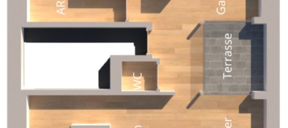 Квартира с 3 комнатами в Инсбрук-Штадт, Австрия № 136803 8