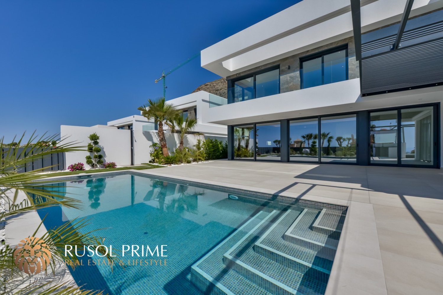 4 غرف نوم فيلا في Finestrat, Spain رقم 5452