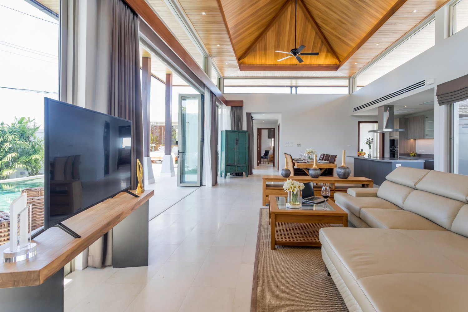 3 chambres house à louer à Bang Tao, Phuket, Southern Thailand, Thailand № 78829