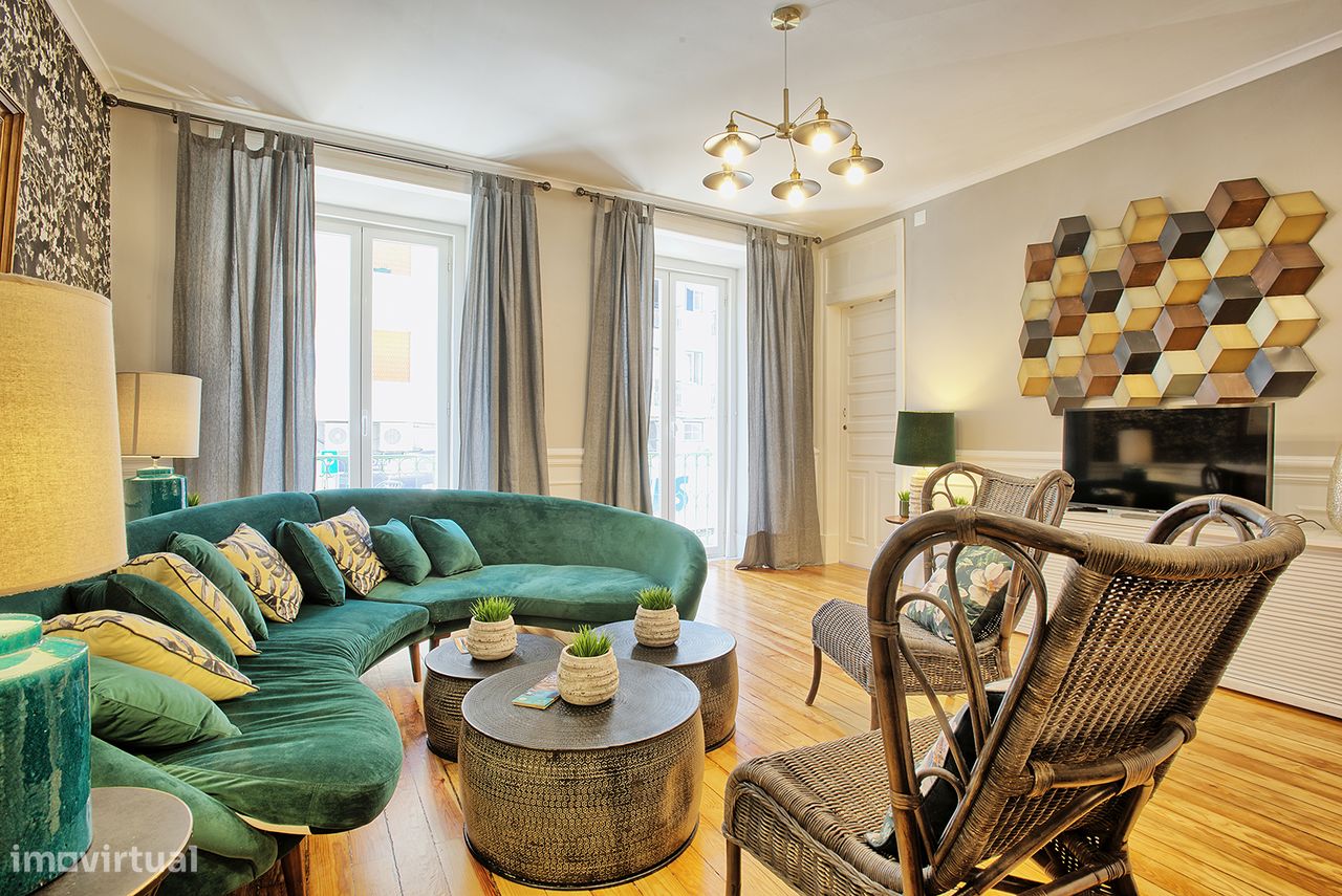 Дуплекс с 5 спальнями в Лиссабон, Португалия № 10374