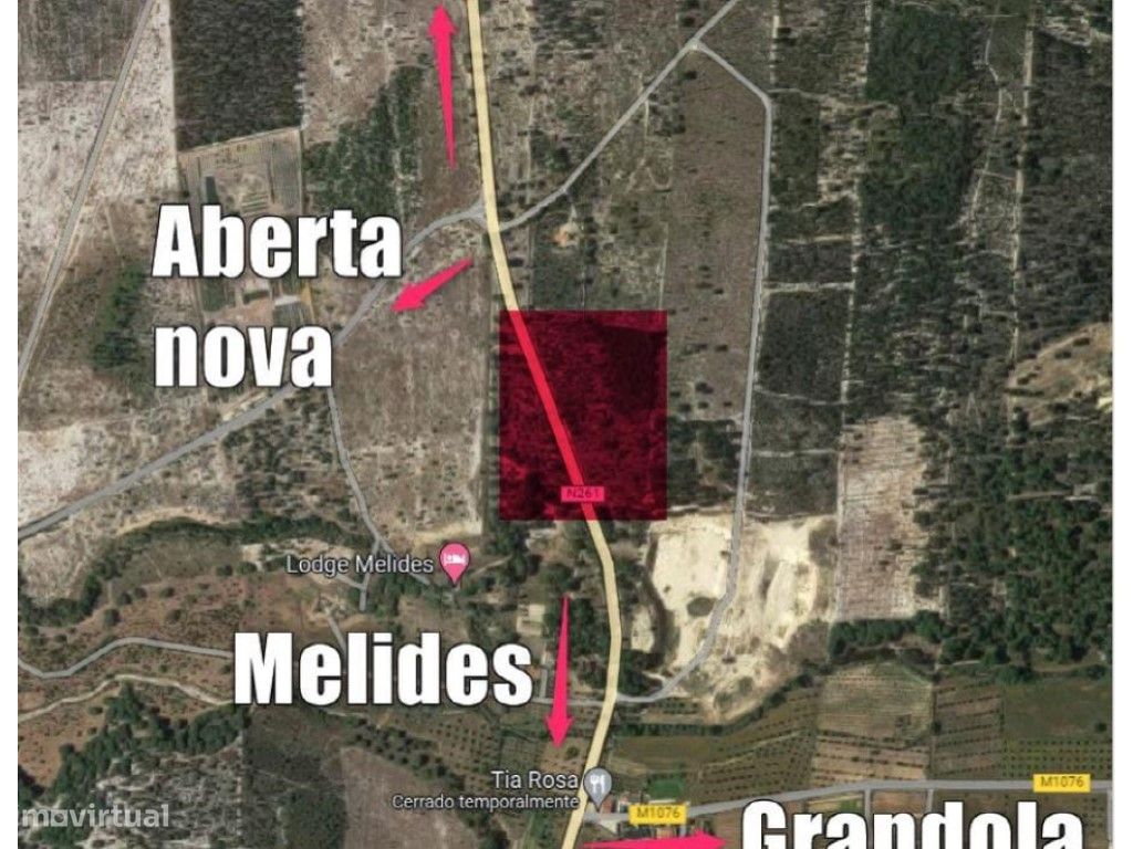 Terreno em Grândola, Portugal 41400 m² N.º 10139