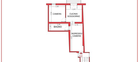 2 rooms Apartment in Palermo, Italy No. 303094 21