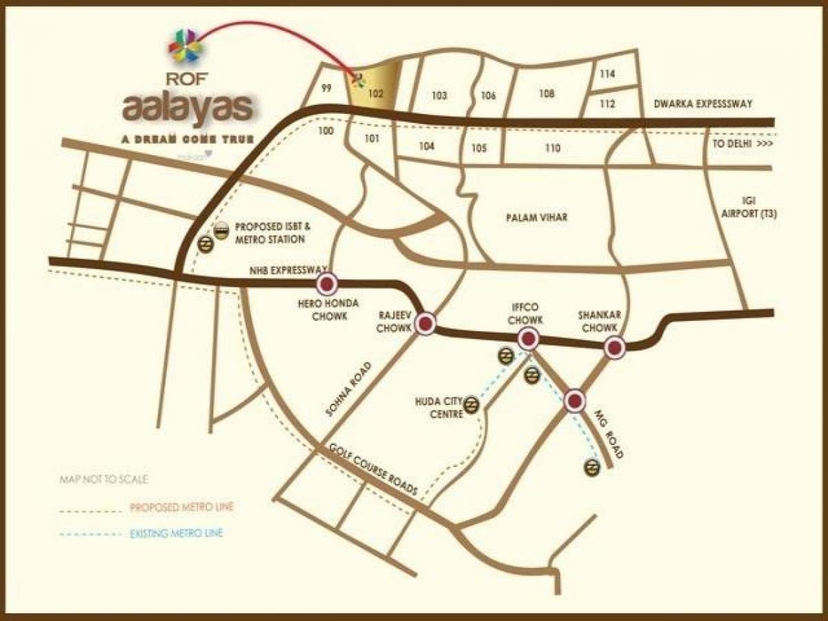 3 Schlafzimmer Haus in Gurgaon, India, Nr. 18592