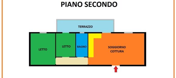 3 rooms Apartment in Pontenure, Italy No. 7089 13