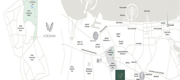 Moradia em banda T1 em Dubai Investment Park, UAE N.º 27469 12