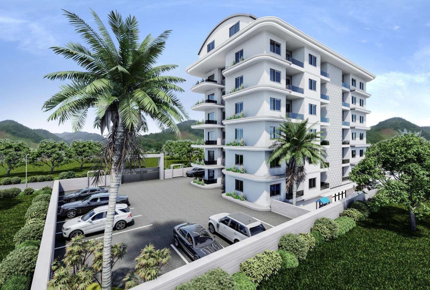 Пентхаус 3+1 в Газипаша, Турция № 22845