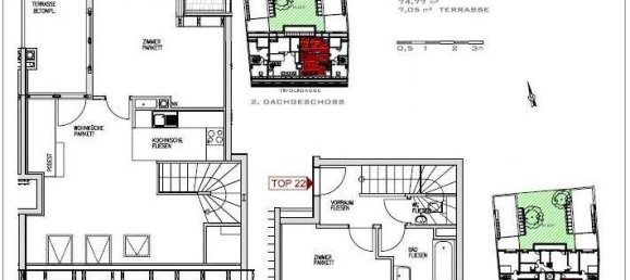 3 rooms Duplex in Meidling, Austria No. 171852 14