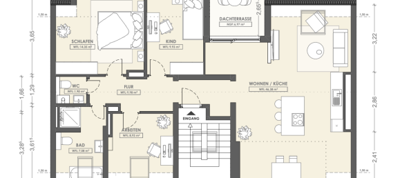 3 chambres Appartement à Lower Saxony, Germany No. 272395 8