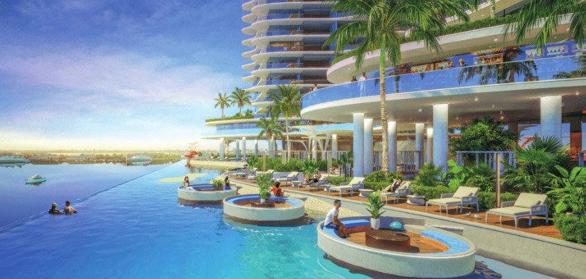 1 غرف نوم شقة في SAMANA CALIFORNIA, Maritime City, UAE رقم 63977