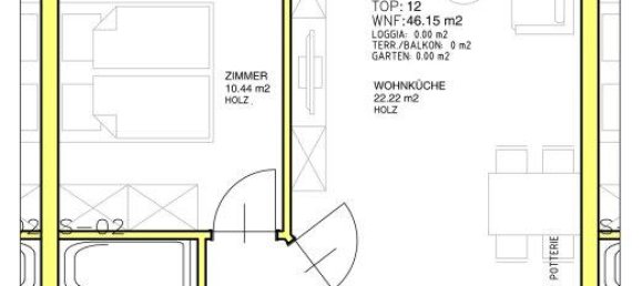 2غرفة شقة في Rudolfsheim-Funfhaus, Austria رقم 214746 7