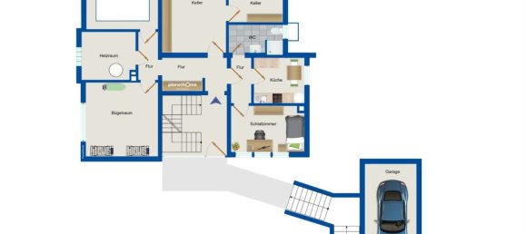 Таунхаус с 6 комнатами в Мильтенберг, Германия № 138853 18