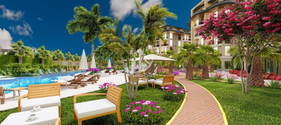 Apartment 1+1 in Oba, Turkey No. 5444 11