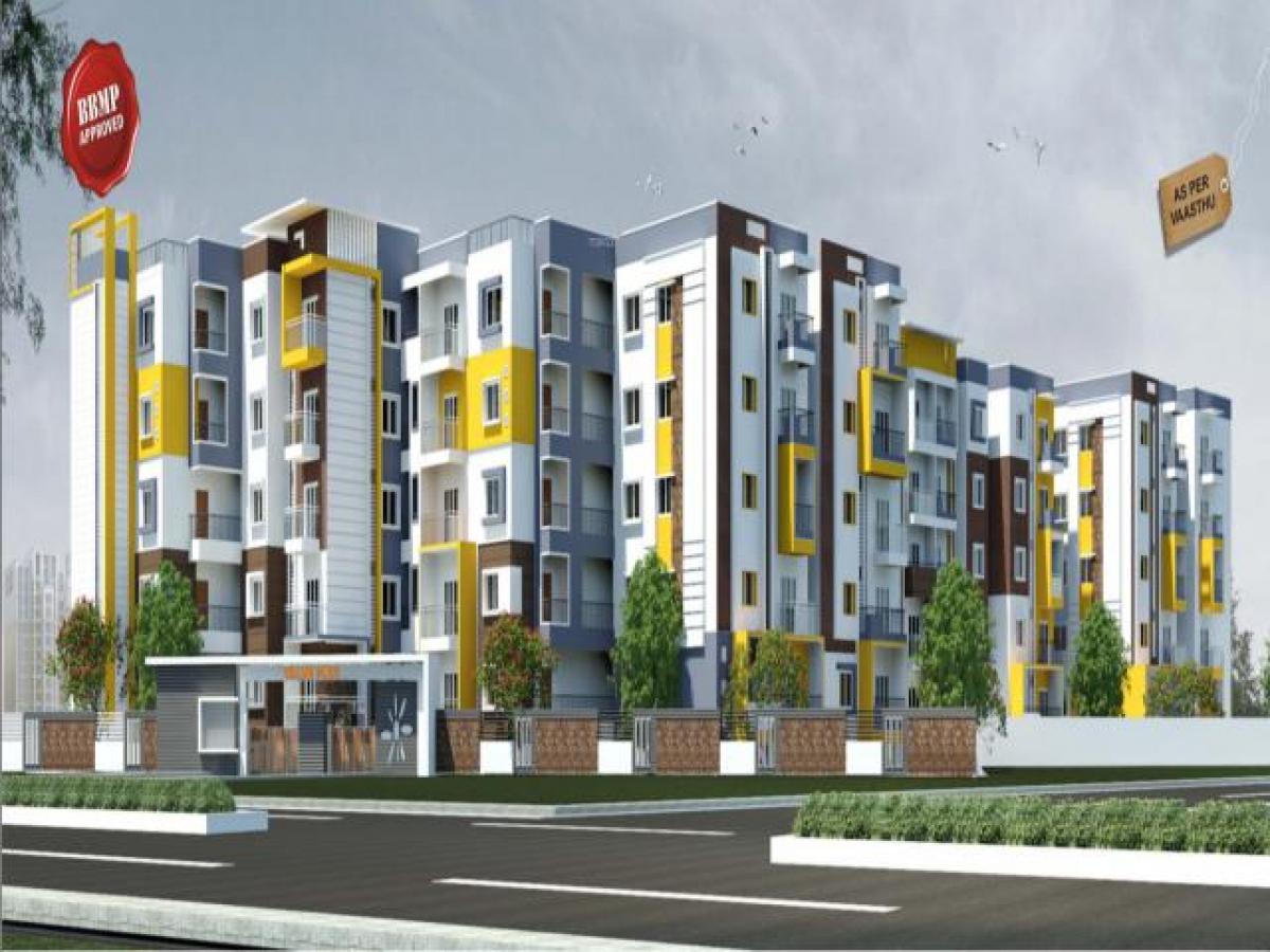 2 غرف نوم منزل في Bangalore, India رقم 53812