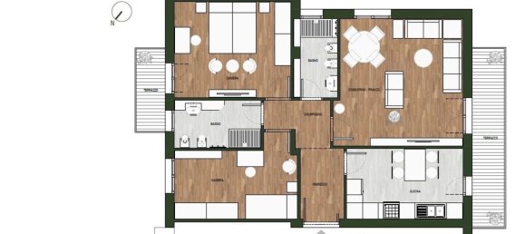 3 rooms Apartment in Bassano Romano, Italy No. 289400 25