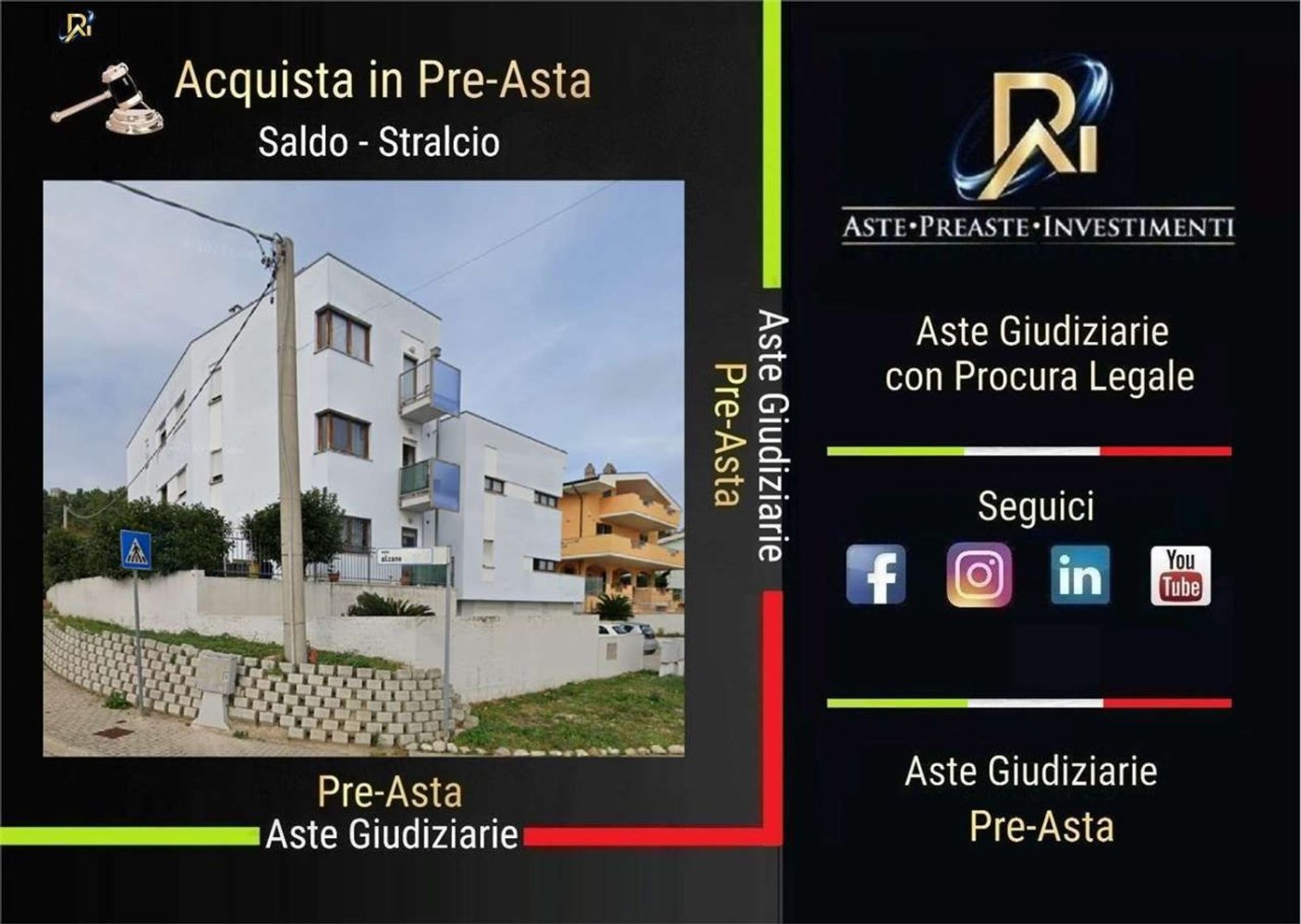 5 rooms Apartment in Città Sant'Angelo, Italy No. 186535
