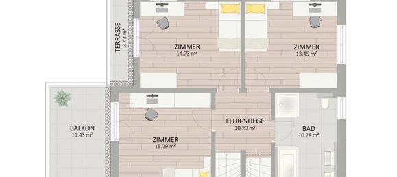 Дом с 4 спальнями в Вена, Австрия № 72699 4