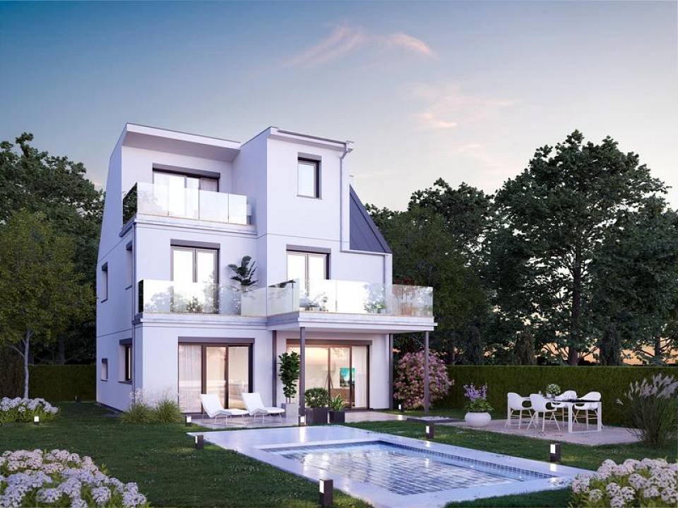 Дом с 4 спальнями в Вена, Австрия № 72699