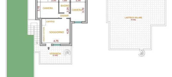 Apartamento de 2 dormitorios en Ardea, Italy No. 219441 19