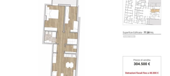 3 rooms Apartment in Prato, Italy No. 237579 27